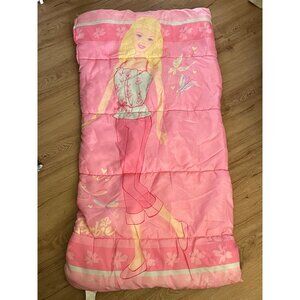 2000 Barbie Mattel Kids Sleeping Bag